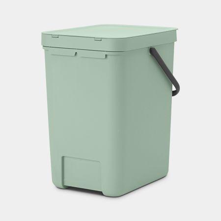 Poubelle Brabantia Sort & Go - 25 litres - Jade Green - Multi-talent - Volume M (25 L)_4