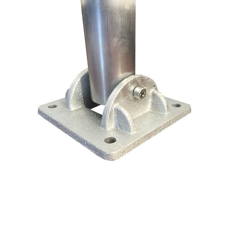 Arceau de parking haute résistance pieds en fonte - Pompier 11 mm_4