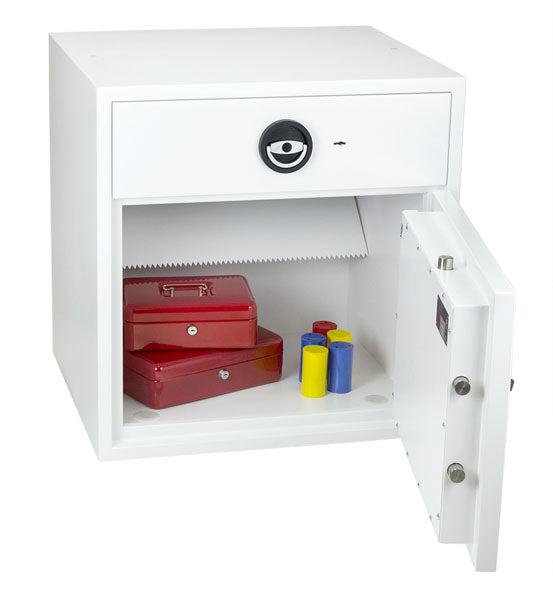 Coffre fort de dépôt de fonds certifié - Grade 1 anti vol - 112 L - PHOENIX DIAMOND  HS1091 - serrure électronique_4