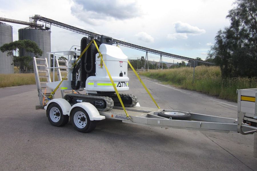 Nacelle électrique Piaf 810 avec faible pression au sol de 49kN/m²