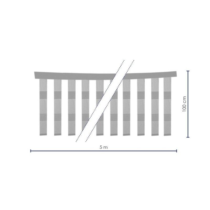 Bandeau de signalisation en tissu - Orange_4
