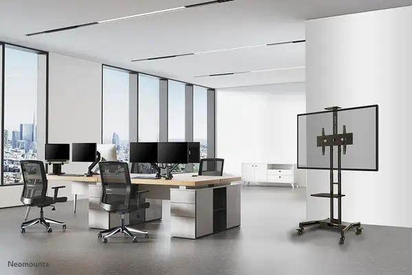 Neomounts NM-M1700BLACK Chariot pour écran 32-75