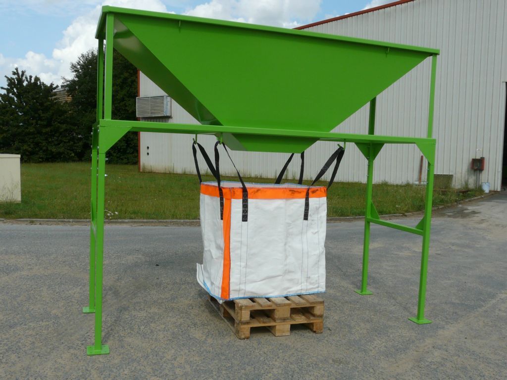 Tb-f - trémies de remplissage big-bag sur pieds - goubard sarl - capacité : de 830 à 1460 l_4