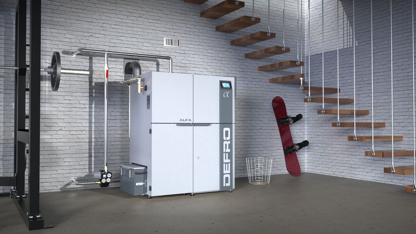 Alfa ii - chaudières à granulés - defro - pression max. Admissible 1,5 bar_4