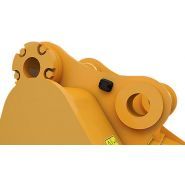 Godet d'excavation à usage normal avec lame de nivellement - caterpillar finance france - 1 000 mm (39,4 in) - capacité 0.76 m³_4