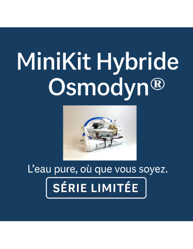 Osmoseur MiniKit Hybride Osmodyn® - Débit direct et usage autonome - Série Limitée_4