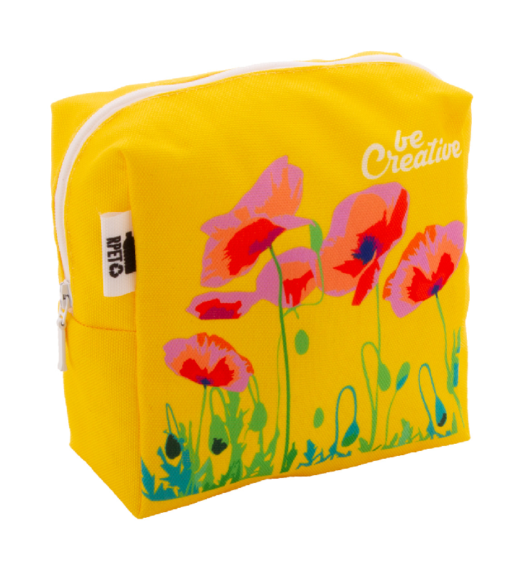 Trousse de maquillage personnalisée - polyester RPET 600D - impression en sublimation - minimum 50 pièces_4