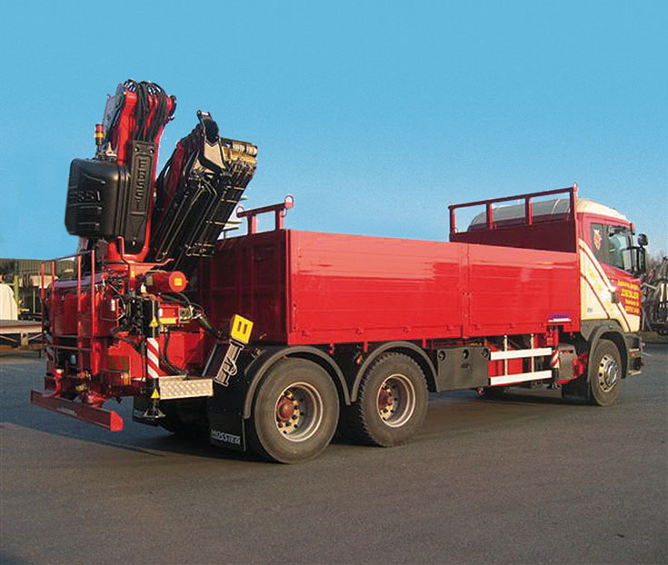 Grue Fassi F455A e-dynamic avec unité de contrôle électronique FX500