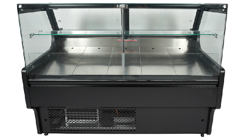 Vitrine réfrigérée de comptoir avec service-arrière 158 x 94 cm + 2 réserves réfrigérées_4