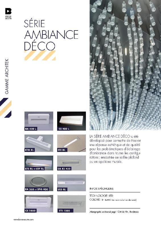 Plafonniers LED - Ambiance déco - Luminaire gamme Architek - Rond, rectangulaire, carré, encastré ou en saillie_4