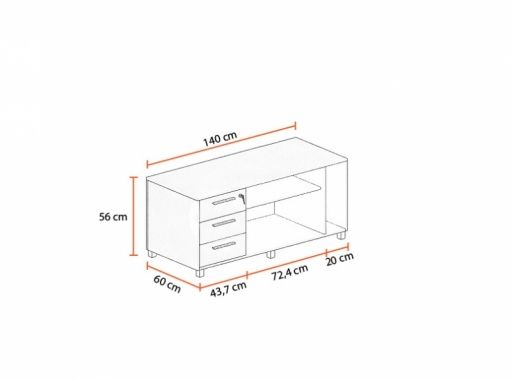 Bureau de direction satine sur crédence_4