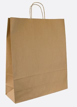 Sac kraft éco personnalisable - brun, blanc ou couleur - tout format avec ou sans marquage/ Vente à emporter_4