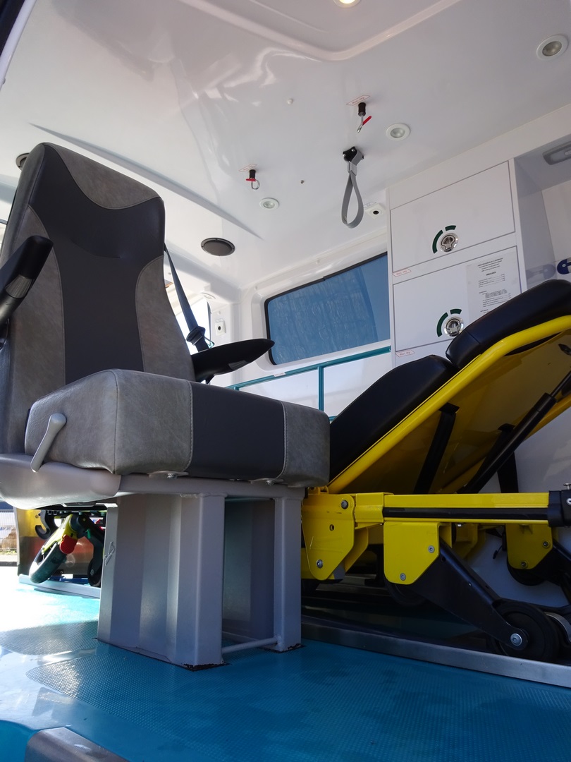 Véhicule d’urgence Volkswagen T5 type A1 conforme EN1789