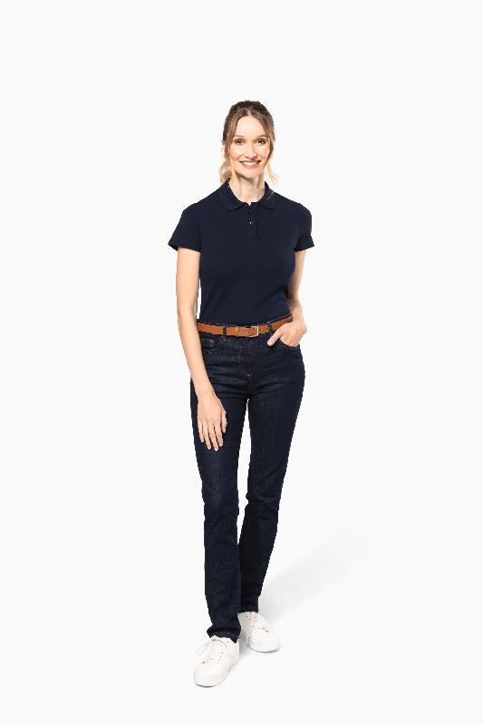 Polo Supima manches courtes femme - Kariban Premium - Réf: PK201 - Coton Supima doux et soyeux_4
