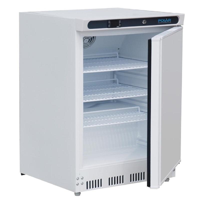 Dessous de comptoir réfrigéré positif blanc - 150L | Polar - PC001_4