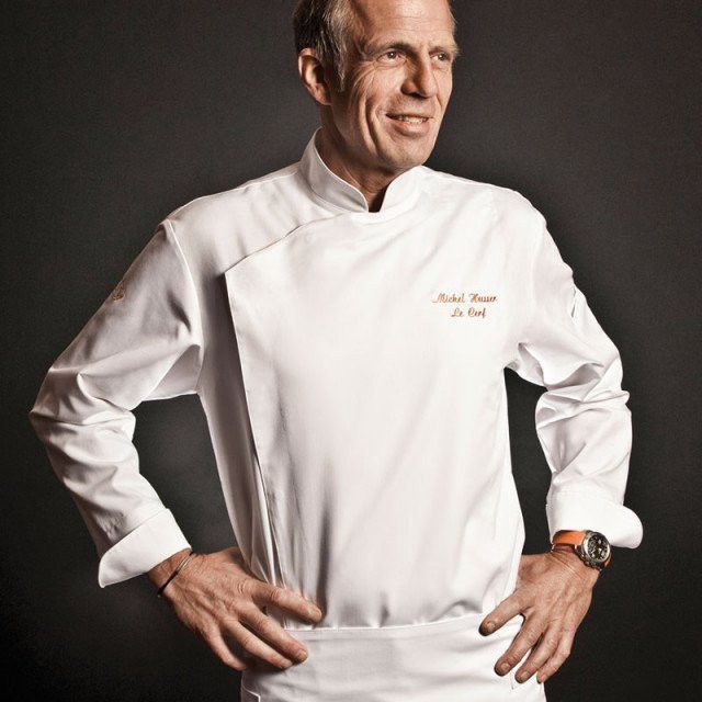 Absolute - Veste de cuisine homme - Clément Design - col officier arrondi, plastron asymétrique, tissu polyester et Lyocell_4