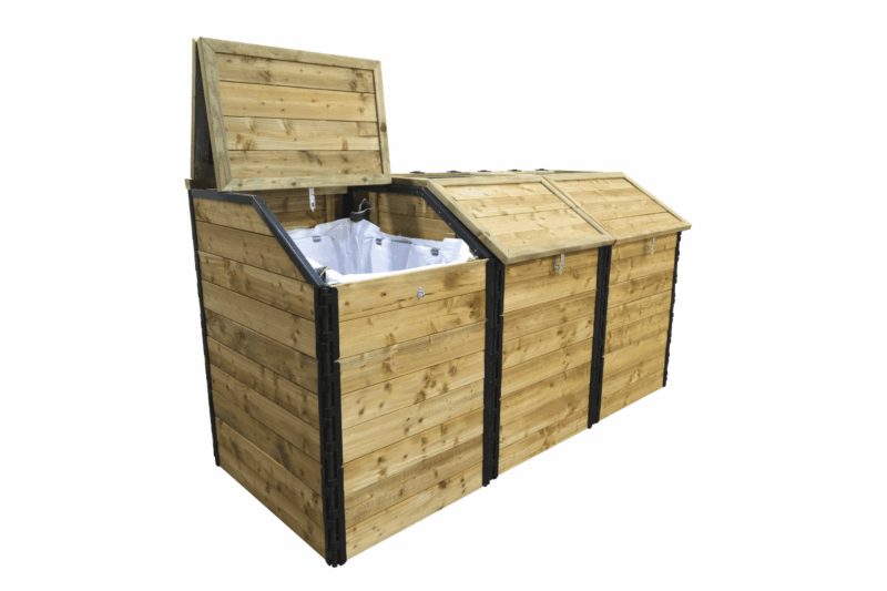 Bac à marée - Destiné à la collecte des déchets marins - 41 kg - 96×76×126 cm_4