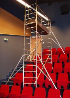 Échafaudage ULTRALU ECOPRO ECS - Hauteur de travail 4,30 m à 12,30 m - Montage rapide et robuste_4