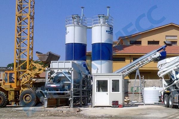 Euromobil T20 Centrale à Béton - Euromecc - Mobile - 60 m3/h - Bas Coût d'Entretien_4