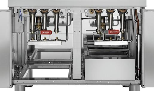 Friteuse gaz 700, L800, 2x15L 2859271 Bartscher_4