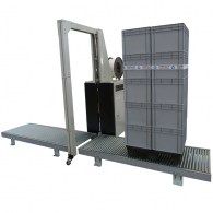 Jn85y - Cercleuse automatique pour palettes - Ferplast - Poids 300 kg - Haute vitesse et fiabilité_4