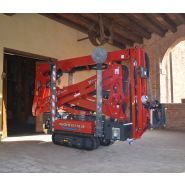 Lightlift 15.70 - nacelle araignée - hinowa s.P.A. - capacité nacelle chenillée 230 kg_4