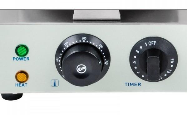 Gaufrier double rond professionnel_4