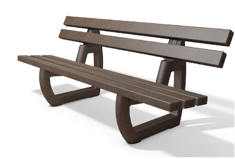 Banc COLOR plastique recyclé_4