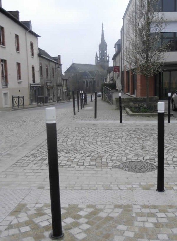 Potelets fixes 02.11 - Gorge, Ø88,9mm, hauteur hors-sol 1,10 à 1,20m - Fixe à sceller_4