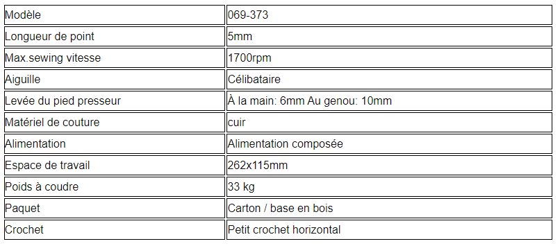069-373 - Piqueuse plate - Topeagle International Ltd. - machine à coudre en cuir pour chaussures - vitesse max. 1700rpm_4
