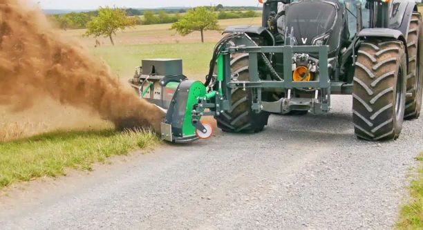 Fraiseuse  d'accotement idéale pour la rénovation et l'entretien de tous types d'accotements routiers - PTH PRODUCTS_4
