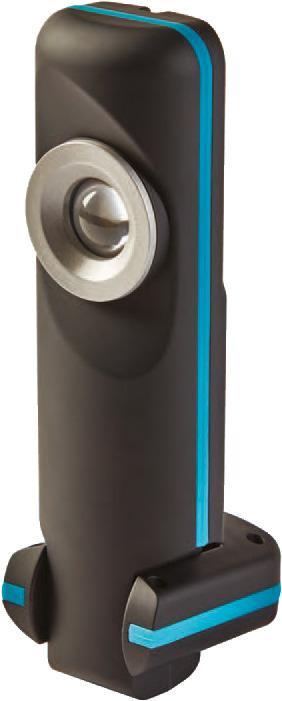 Éclairage LED rechargeable avec câble USB et adaptateur inclus