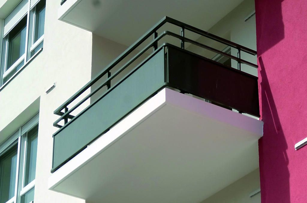 Areal - garde-corps - horizal - en aluminium - remplissage sur dalle_4