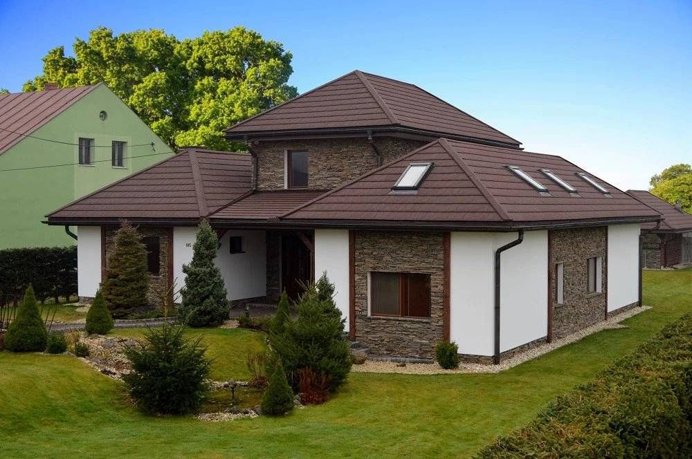 Panneaux d'ardoises métalliques - Revêtement thermolaqué ou pierre naturelle - METROTILE® interlock iSLATE_5