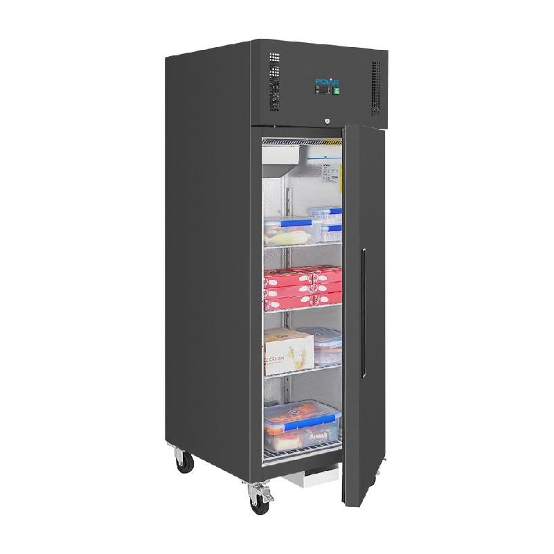 Armoire réfrigérée négative noire - 1 porte - série G - 537 L - Polar - PG021_4