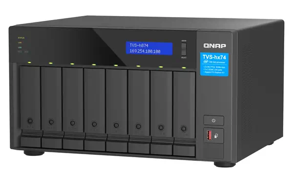 QNAP TVS-h874 NAS Tower Intel® Core¢ i7 32 Go DDR4 0 To QuTS hero Noir_4