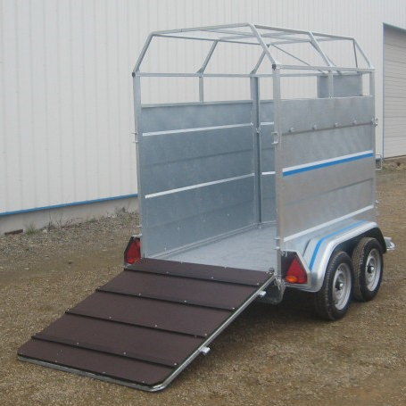 Remorque pour transport d'animaux - 2,60 X 1,20 M - 1300 KG - MAGNUM SAN DIEGO_4