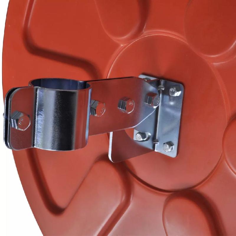 Vidaxl miroir de trafic convexe plastique orange 60 cm 141681_4