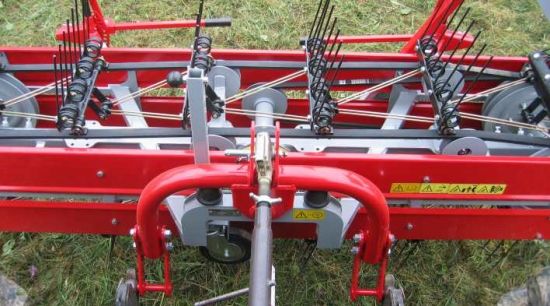 Favorit 254/254f - Andaineur à tapis SIP - Largeur de travail 2,50 m - 4 dents à ressort par rangée_4