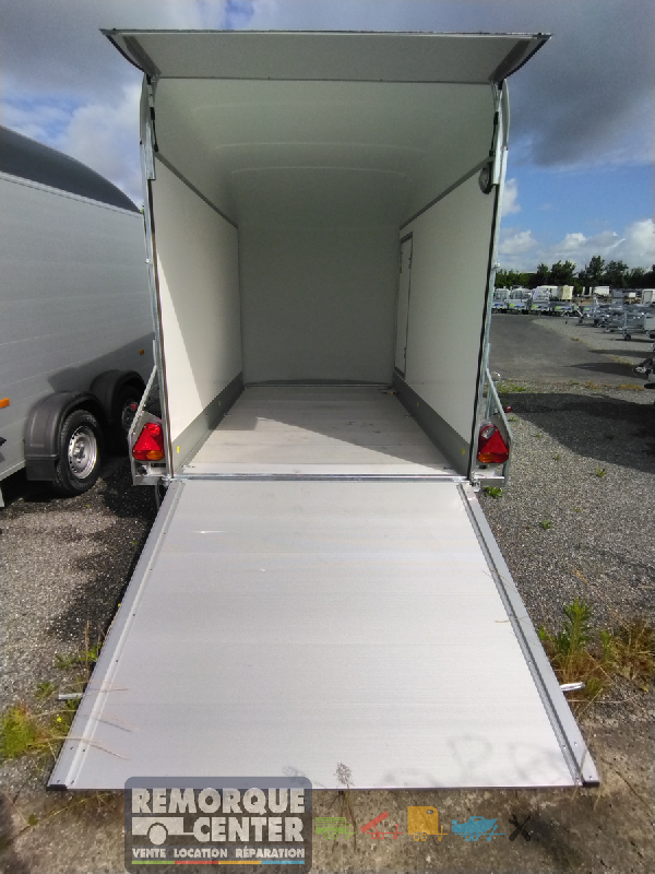 Remorque Fourgon Debon Roadster 400 - PTAC 750 à 1300 Kg - 1 essieu freiné - 3150 x 1640 mm - H:2010 mm - Reference -CCL6_4