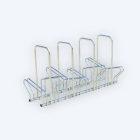 Râtelier Hollandais pour 8 vélos au sol avec arceaux antivol_4