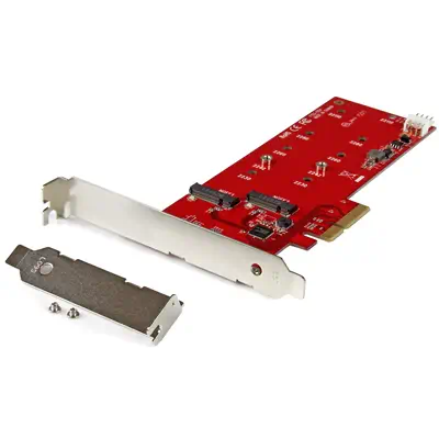 Carte contrôleur PCI Express pour 2 SSD M.2 SATA_4
