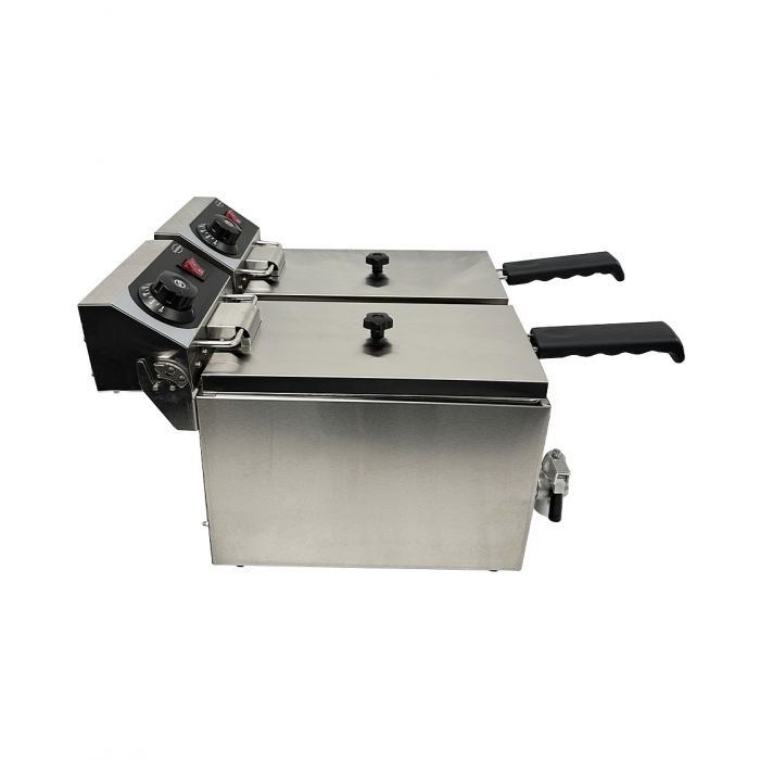 Friteuse posable électrique 2x4 l 7455.1002 COMBISTEEL_4