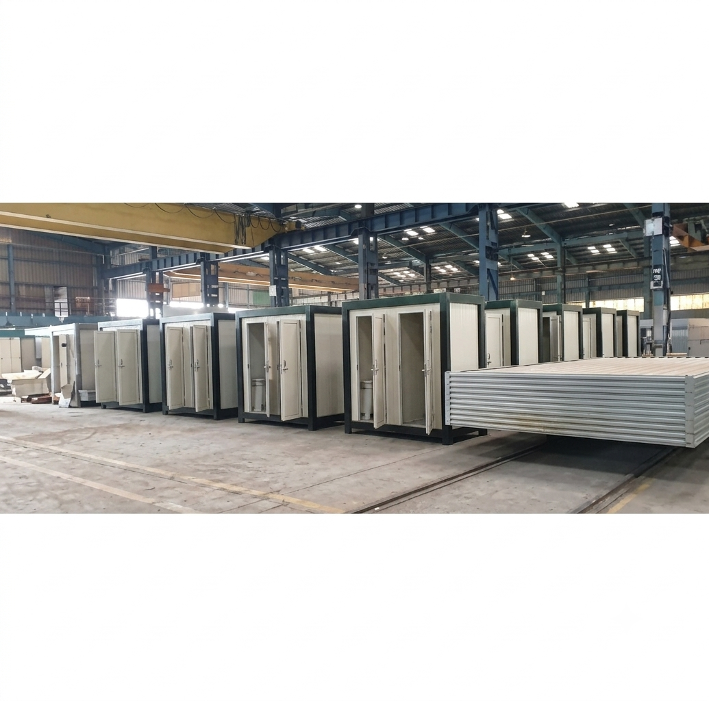 Bungalow de chantier pour site professionnel