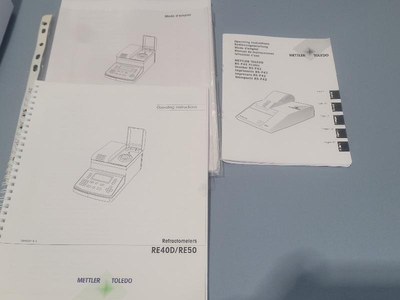 Réfractomètre numérique Mettler Toledo RE40D_4