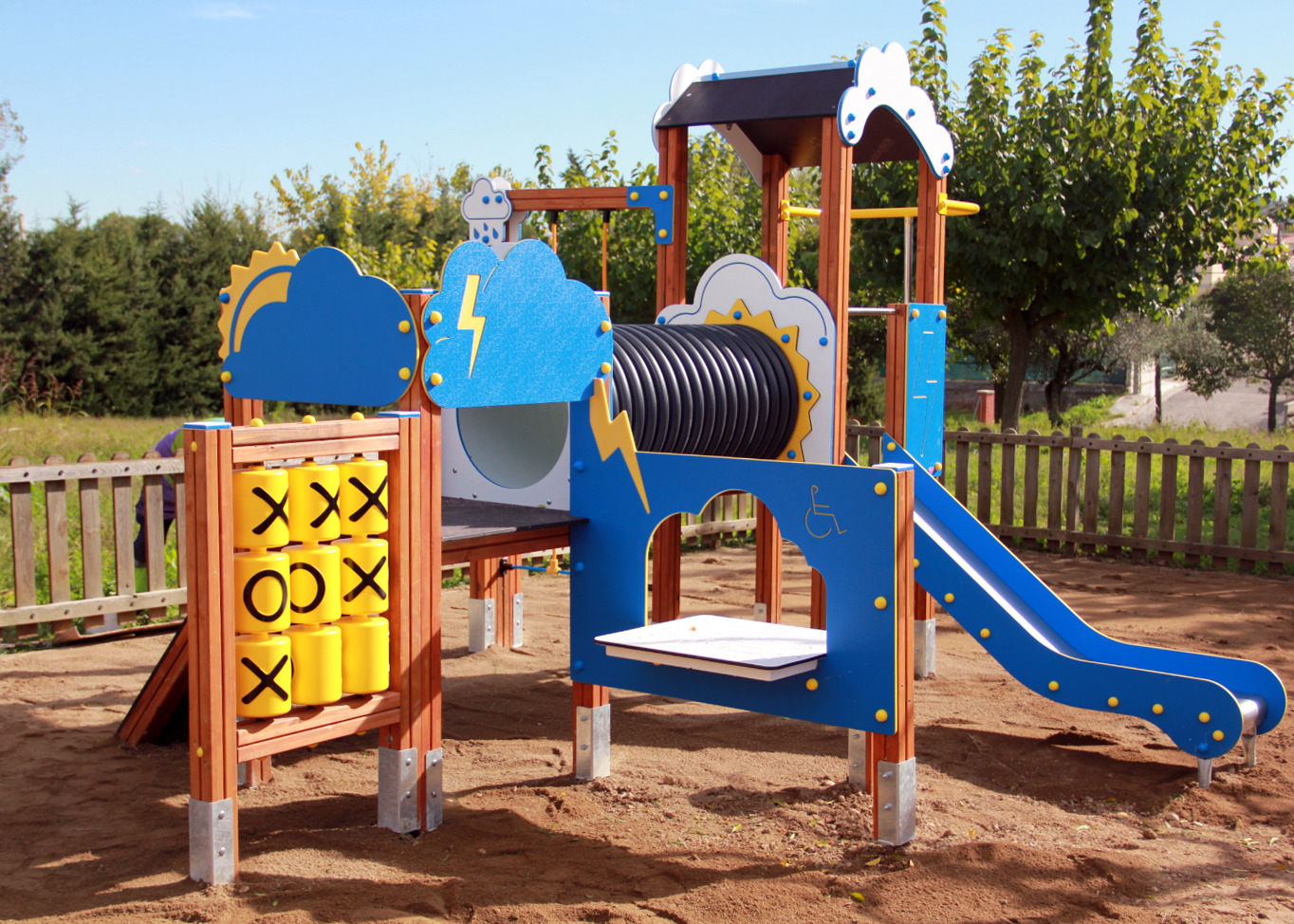 Structure de jeu Rayo JEDU07 - Collection EDUCA pour apprendre en jouant - Bois lamellé et panneaux ECOPLAY_4