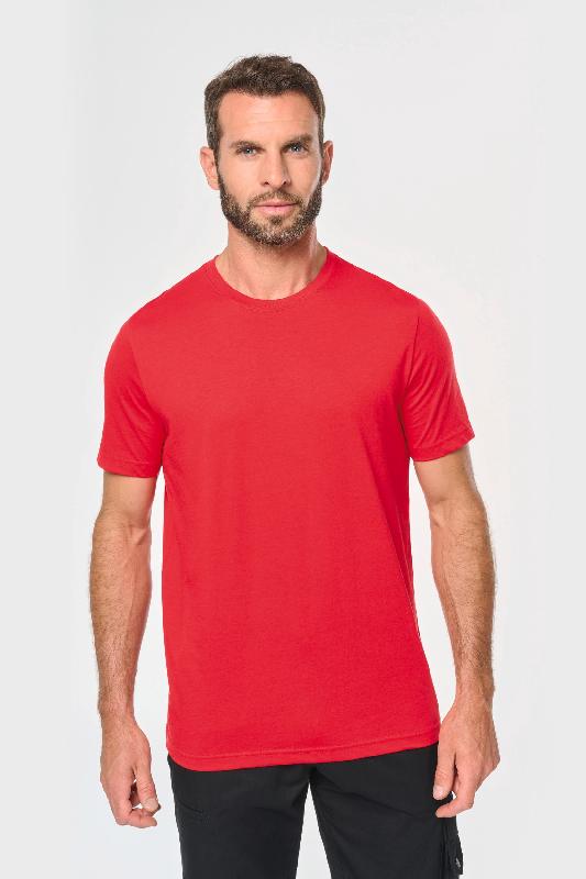 T-shirt col rond écoresponsable homme - Réf: WK302 - 60% coton biologique / 40% polyester recyclé - WK. Designed To Work_4