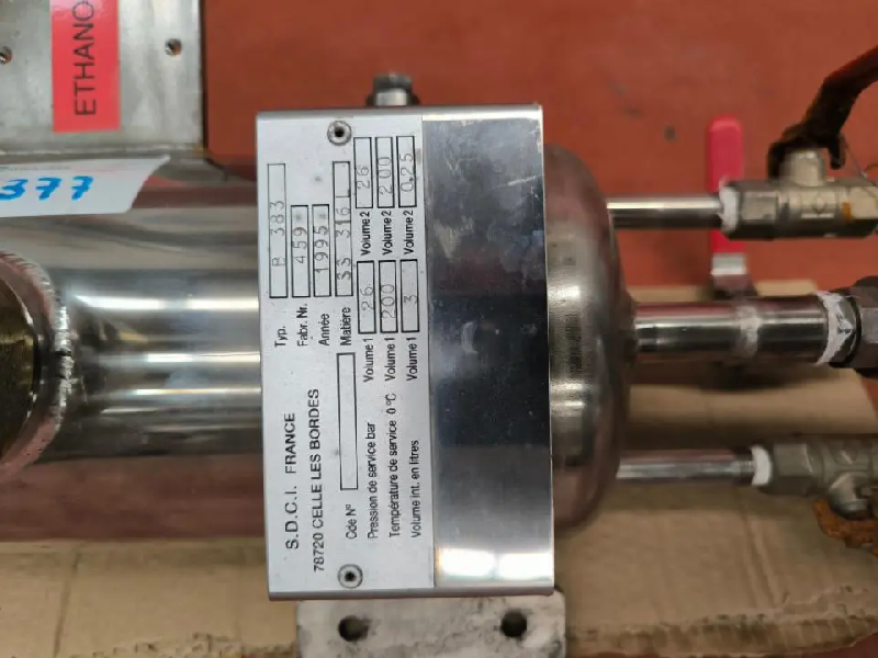 Cuve de chaudière en acier inoxydable 3 litres avec serpentin intérieur de 0,25 litres - référence : c13377_4