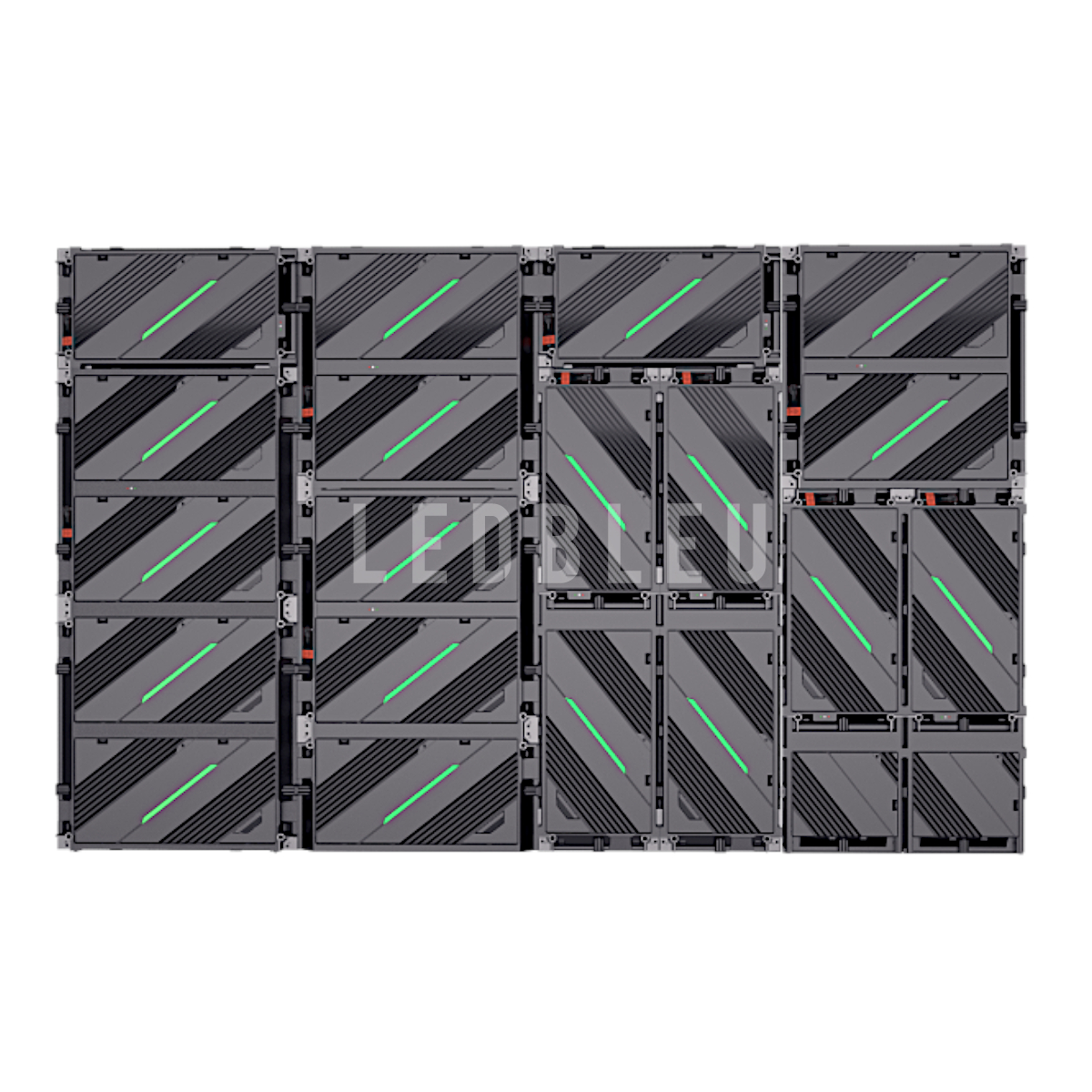 Ecran pour intérieur à dalle LED MAKI pour aéroport - SMD Standard -1,5 mm, 1,9 mm, 2,5 mm et 3,9 mm_4