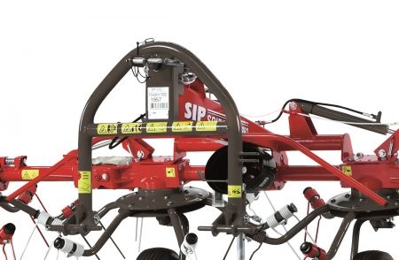 Spider 555/4 faneuse professionnelle - sip - largeur de travail 5,30 m_4